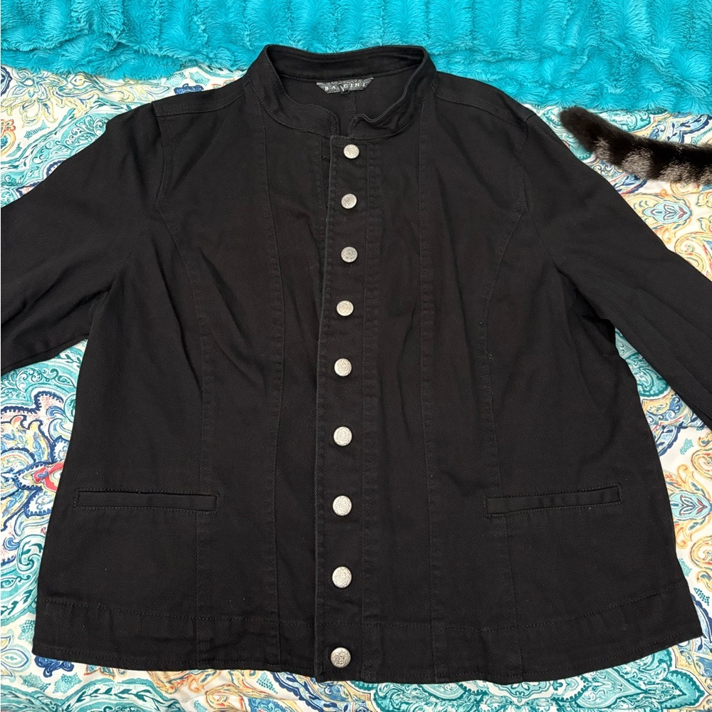 Women’s Baccini Cotton Button Up Jacket